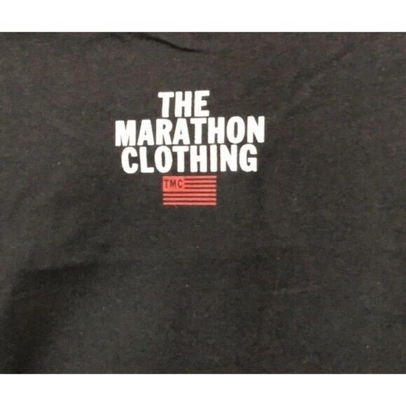 NWT The Marathon Clothing Crenshaw Tshirt Black Blue Small Cr70 Excellent Nwt - Picture 3 of 5